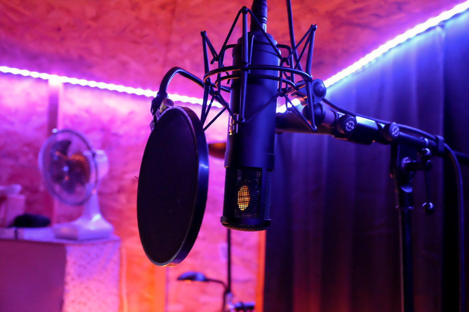 studio M808 enregistrement